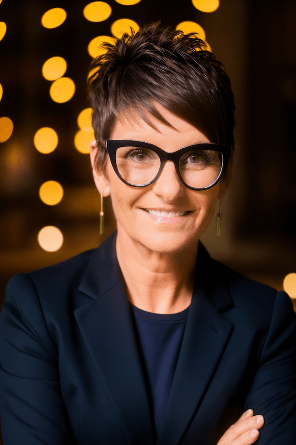 Fotografía de Emily Callahan, Presidenta y Directora General de Feed the Children